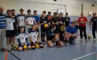 Volleyballturnier mit Mannschaft aus Frankreich-Laon
