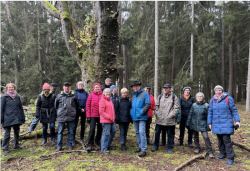 Wandergruppe am Faßberg