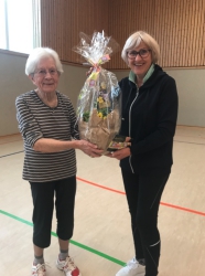 'Fit bleiben Gruppe' Danke an Irmgard Brokmann