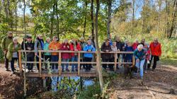 Wandergruppe wanderte im Büsenbachtal