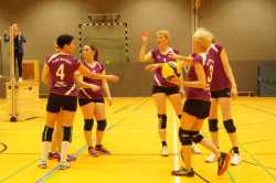 Die Volleyballerinnen der SG Örtzetal nahmen 3 Punkte mit nach Hause
